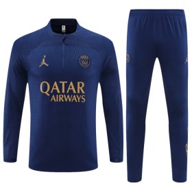 Paris Saint-Germain Kit Quarter Zip Navy Version Criança Sweat de Treino 2023-24